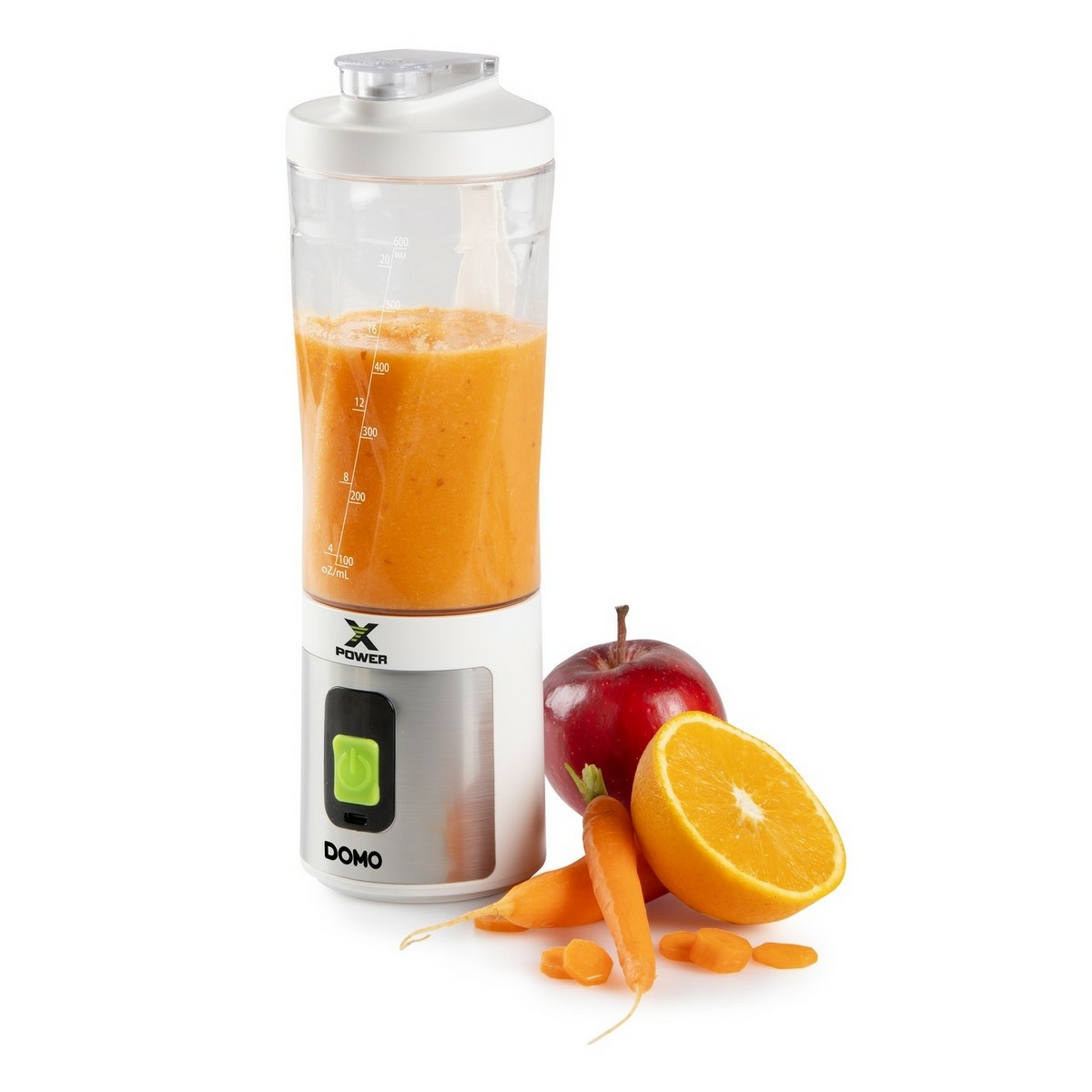 DOMO DO752BL aku smoothie mixér X-Power to go