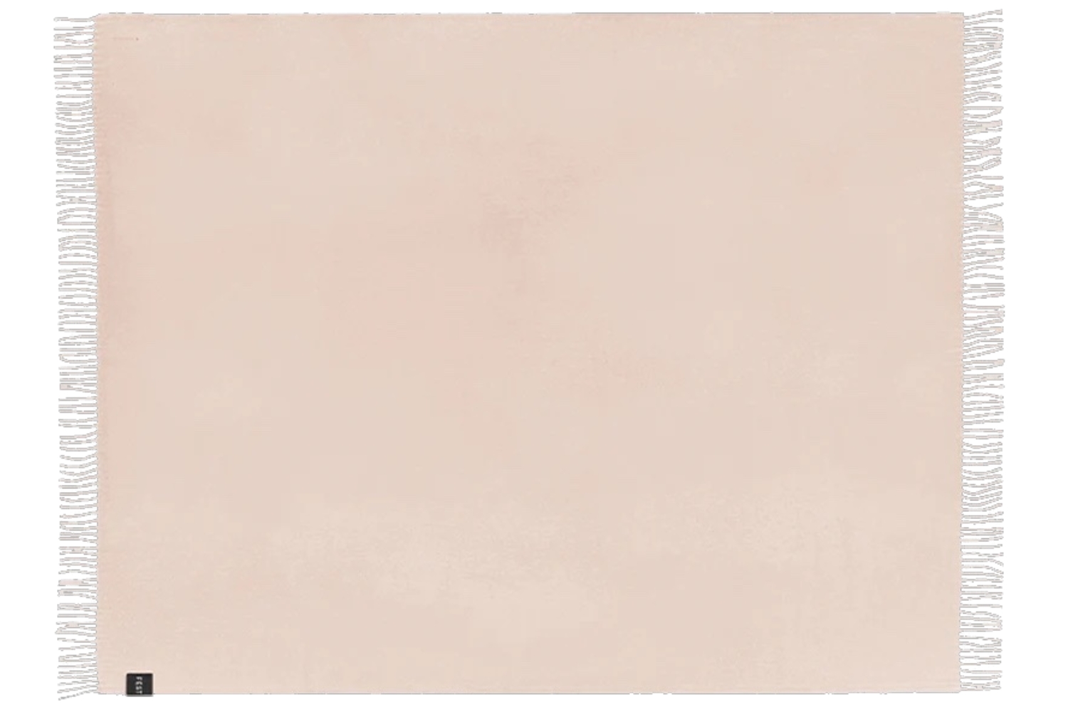 FEST Amsterdam Béžový vlněný pléd Ro 170 x 130 cm