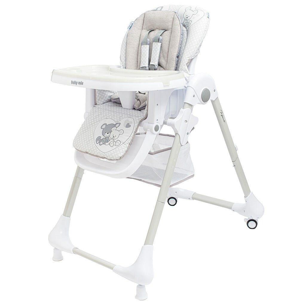 Jídelní židlička Baby Mix Infant grey