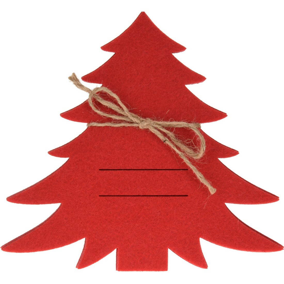 Kapsa na příbory X-Mas Tree červená