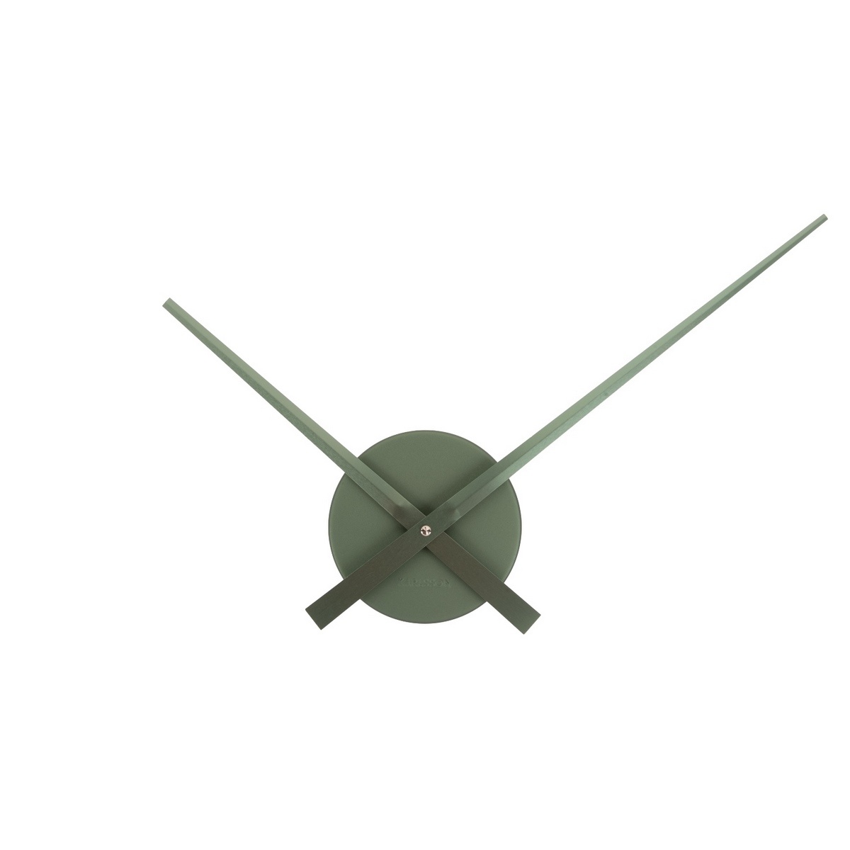 Karlsson 4348DG designové nástěnné hodiny zelená