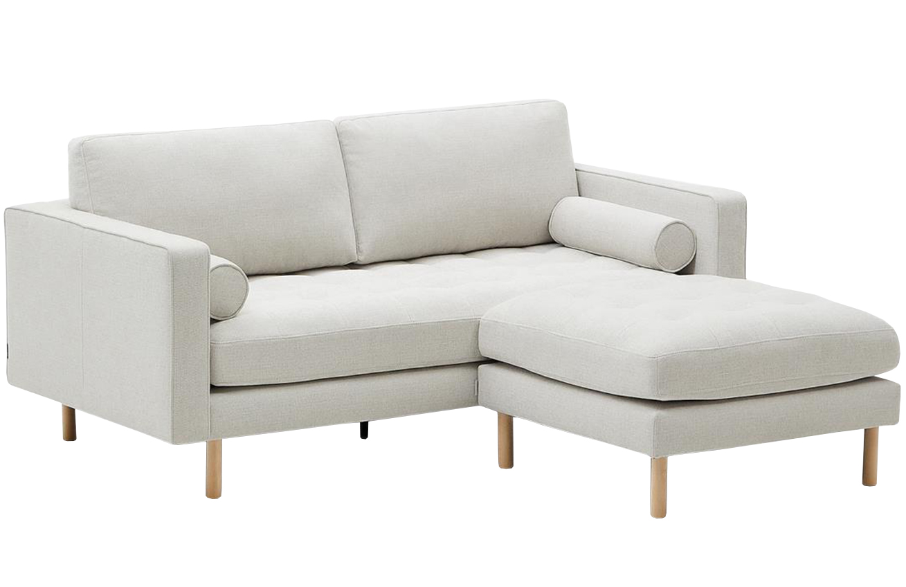 Kave Home Pohovka Debra 182 cm s podnožkou