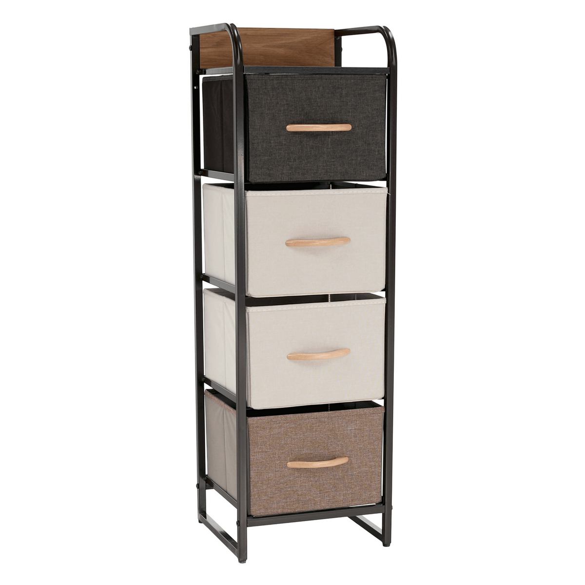 Komoda s látkovými šuplíky HAZEL TYP 1