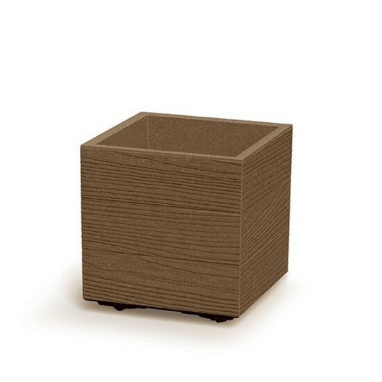 Květináč MADERA SQUARE ECO WOOD 38