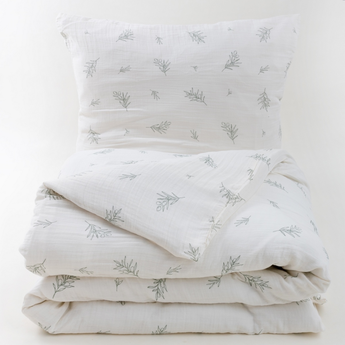 Matex Mušelínové povlečení Olivka