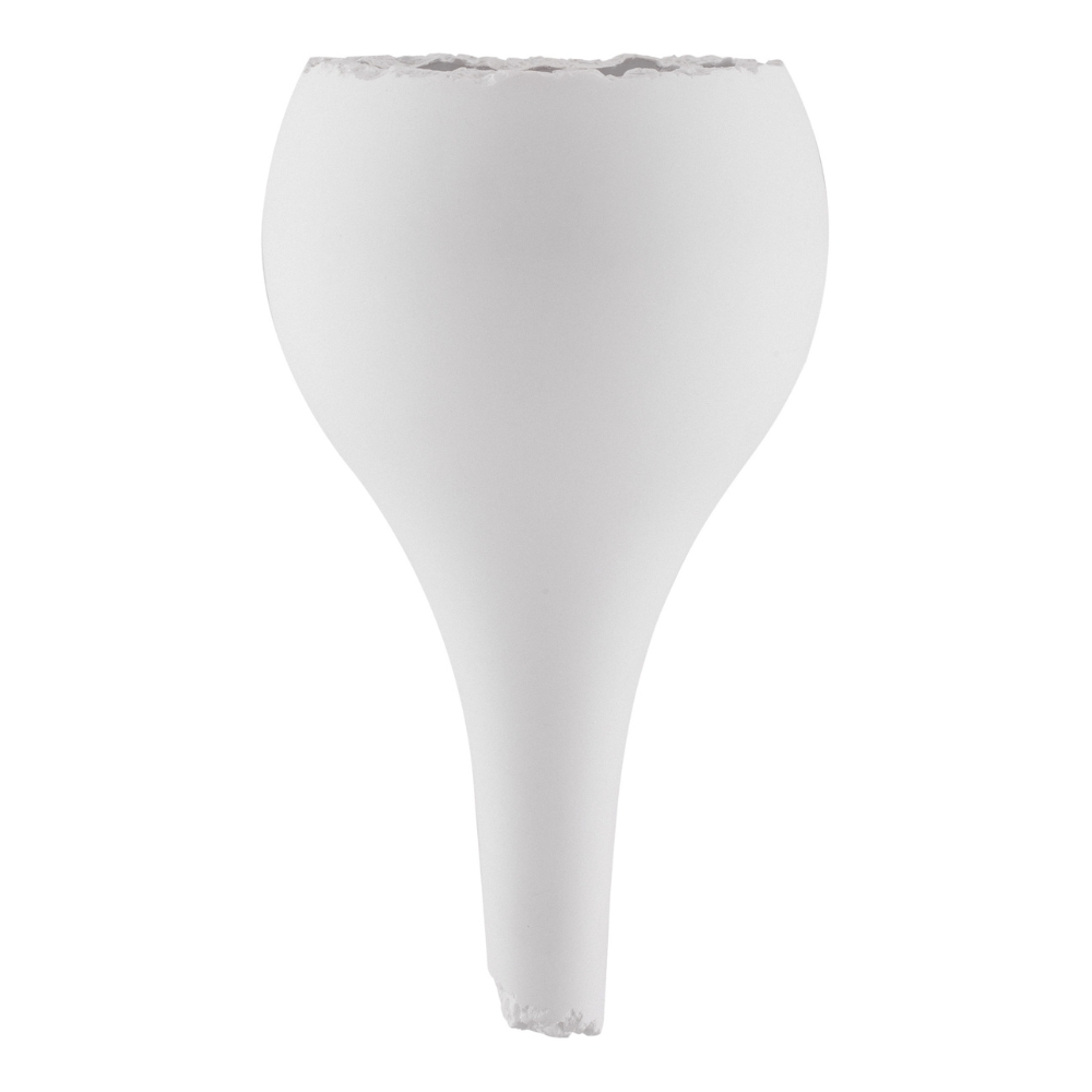 Nova Luce Bílé sádrové nástěnné světlo Miso