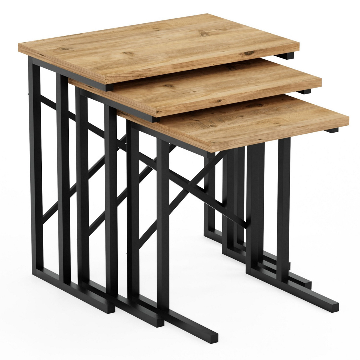 Odkládací stolek Brown Cross