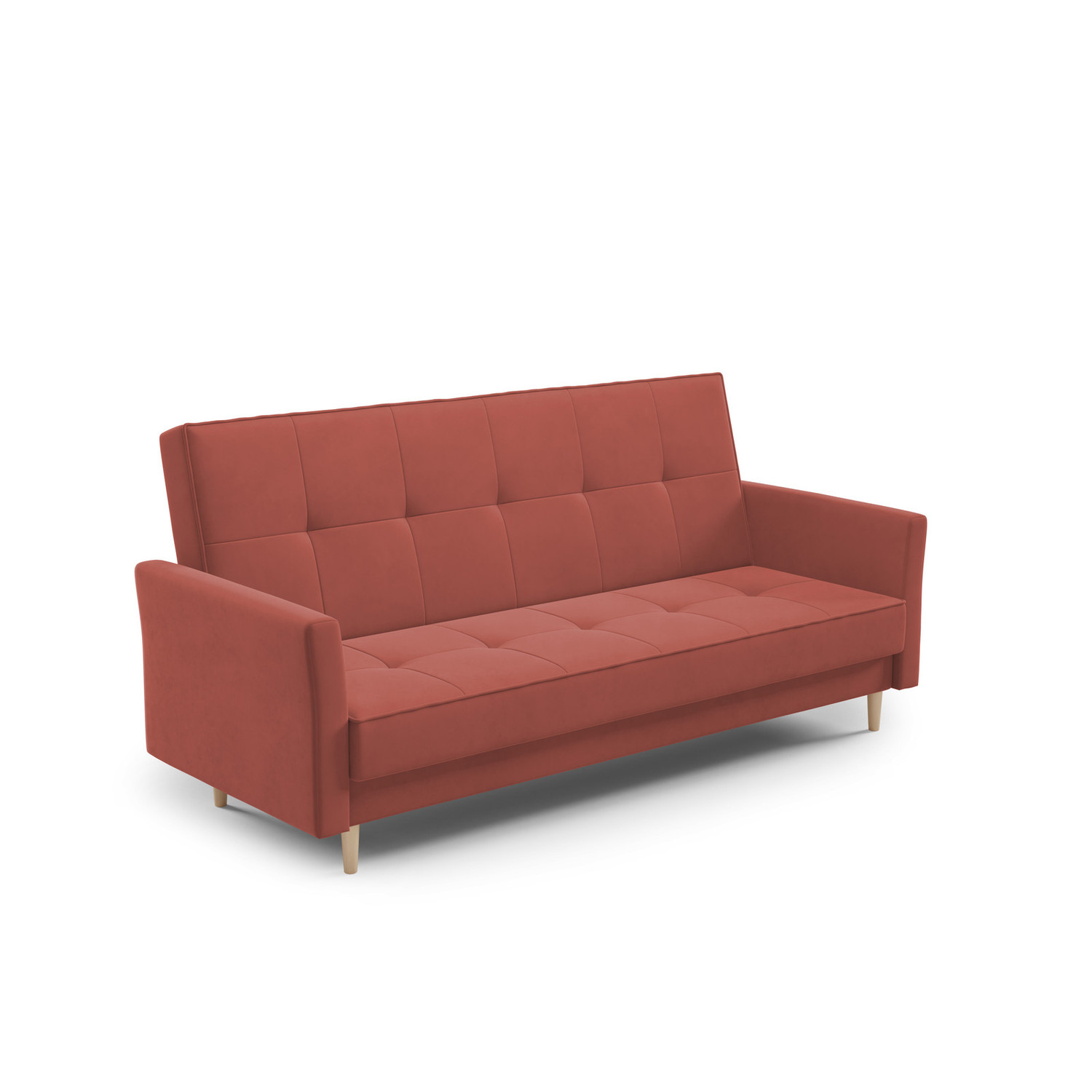 Rozkládací pohovka KARI Hnědá I