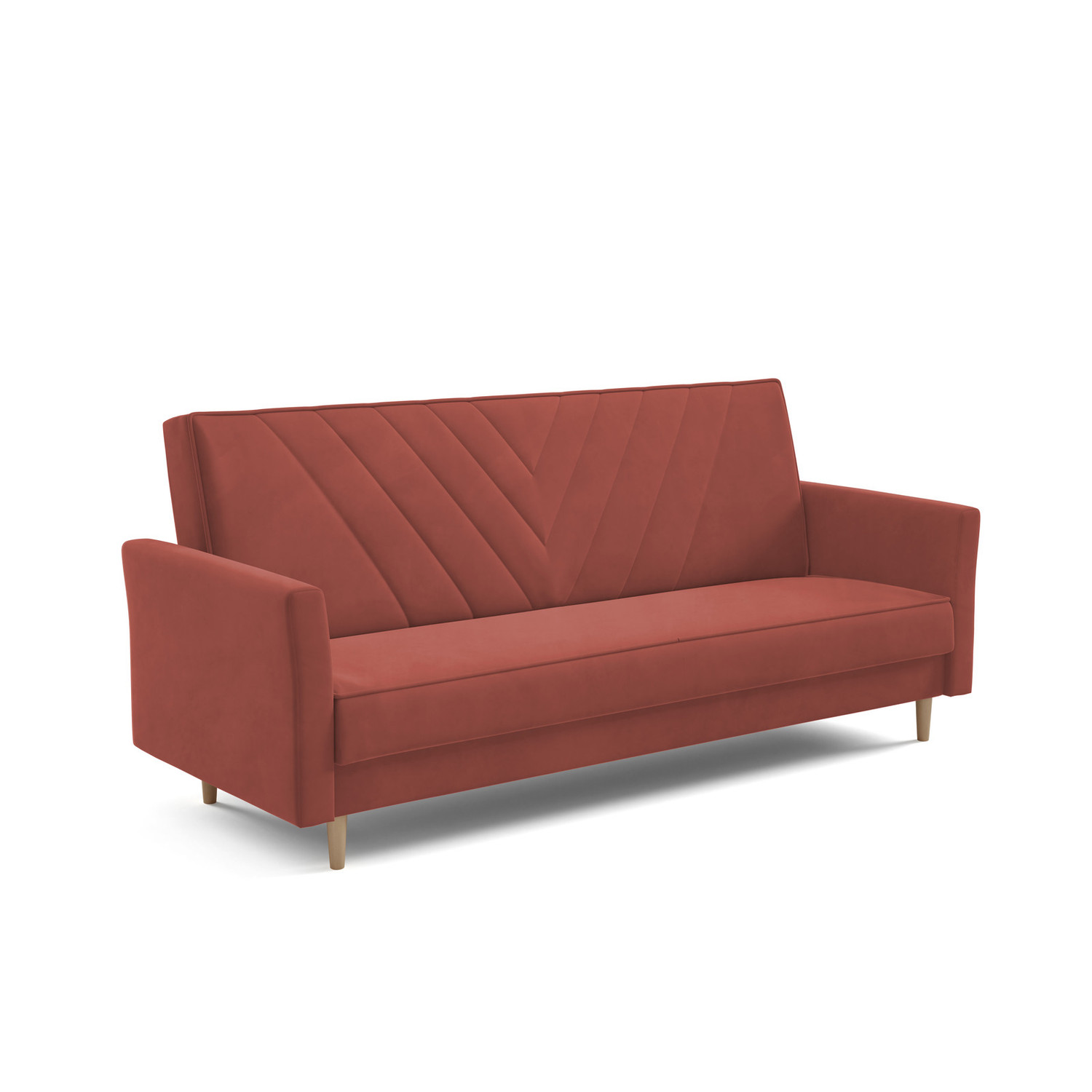 Rozkládací pohovka SVEN Hnědá I