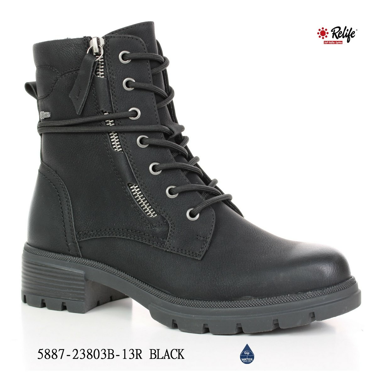 Relife Dámské kotníkové boty černá