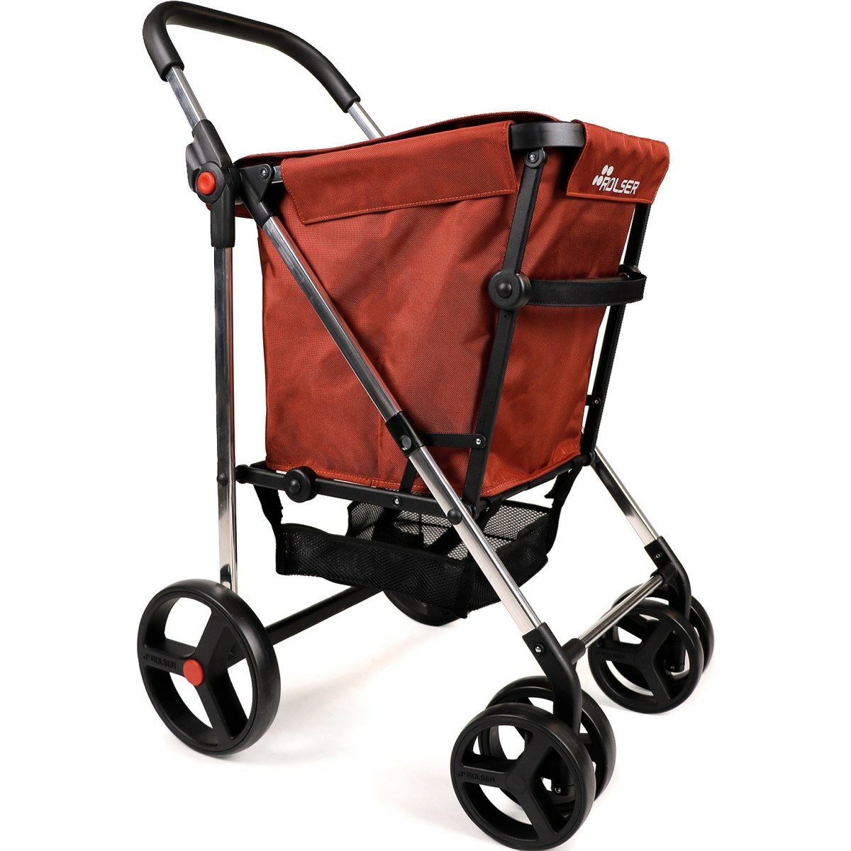 Rolser Skládací nákupní vozík na kolečkách Basket MF 4Big