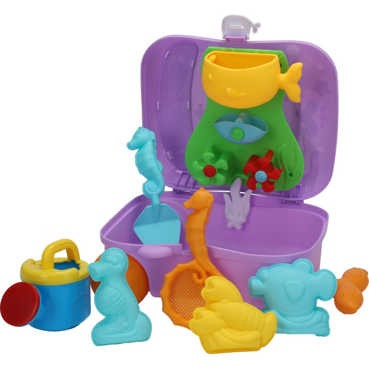 Sada hraček na písek v kufříku