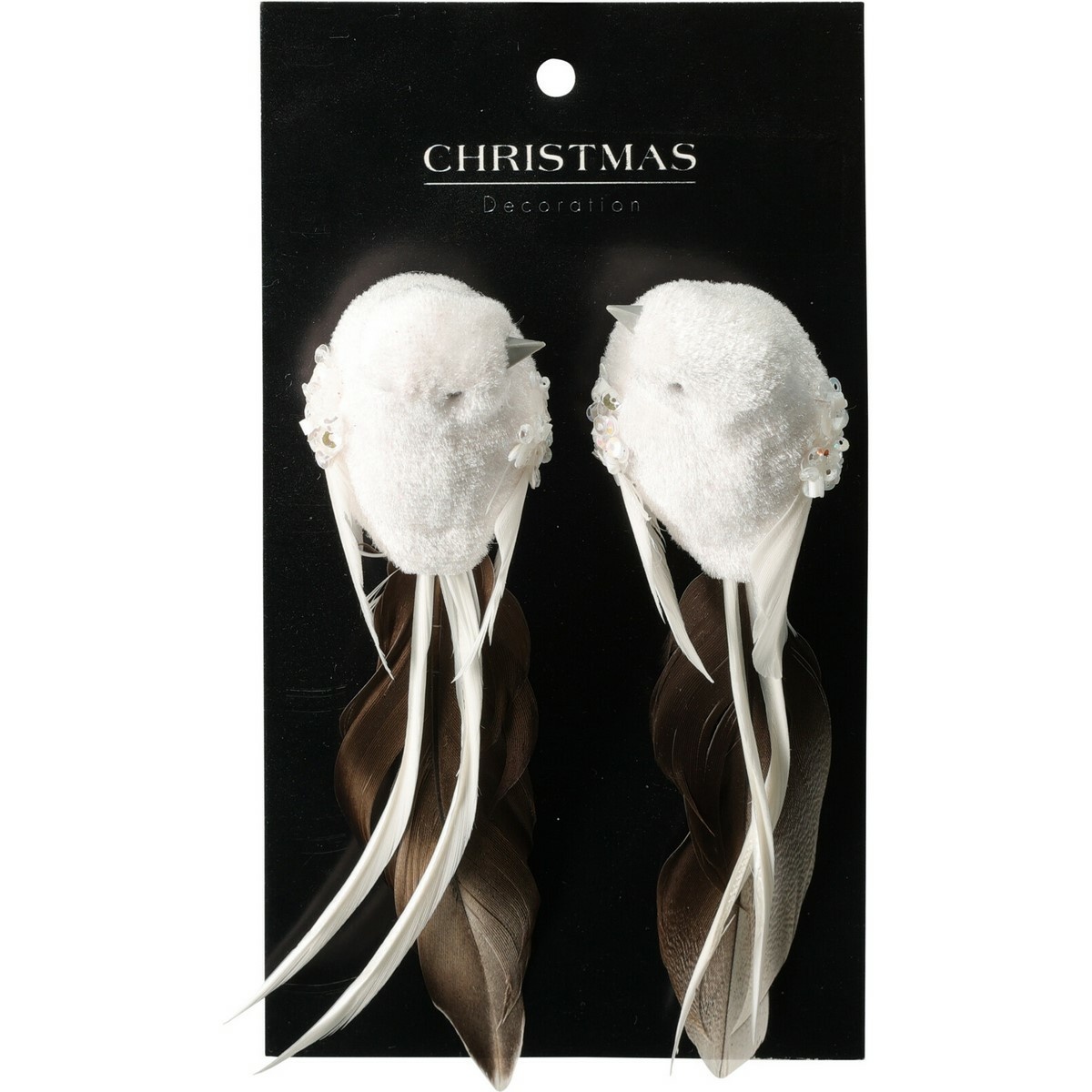 Sada vánočních ozdob Ptáček