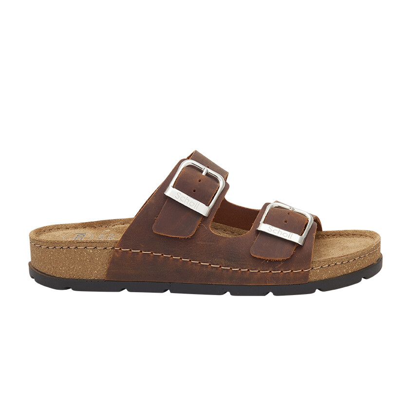 Scholl Pantofle Bora Malaren hnědá