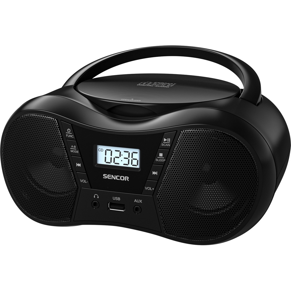 Sencor SPT 2300 BK bezdrátové rádio