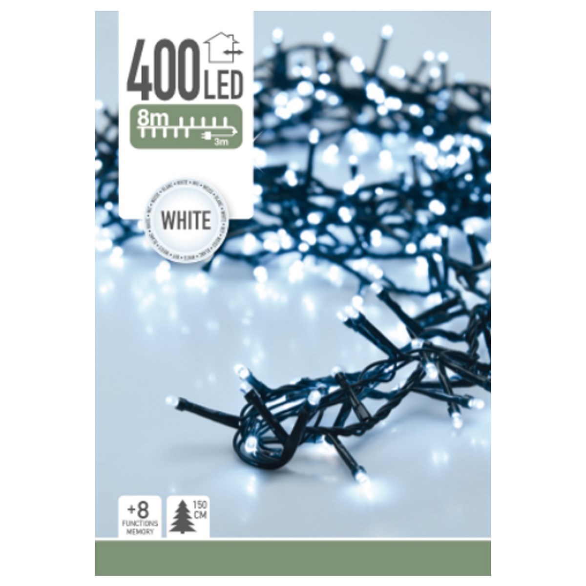 Světelný řetěz Twinkle bílá