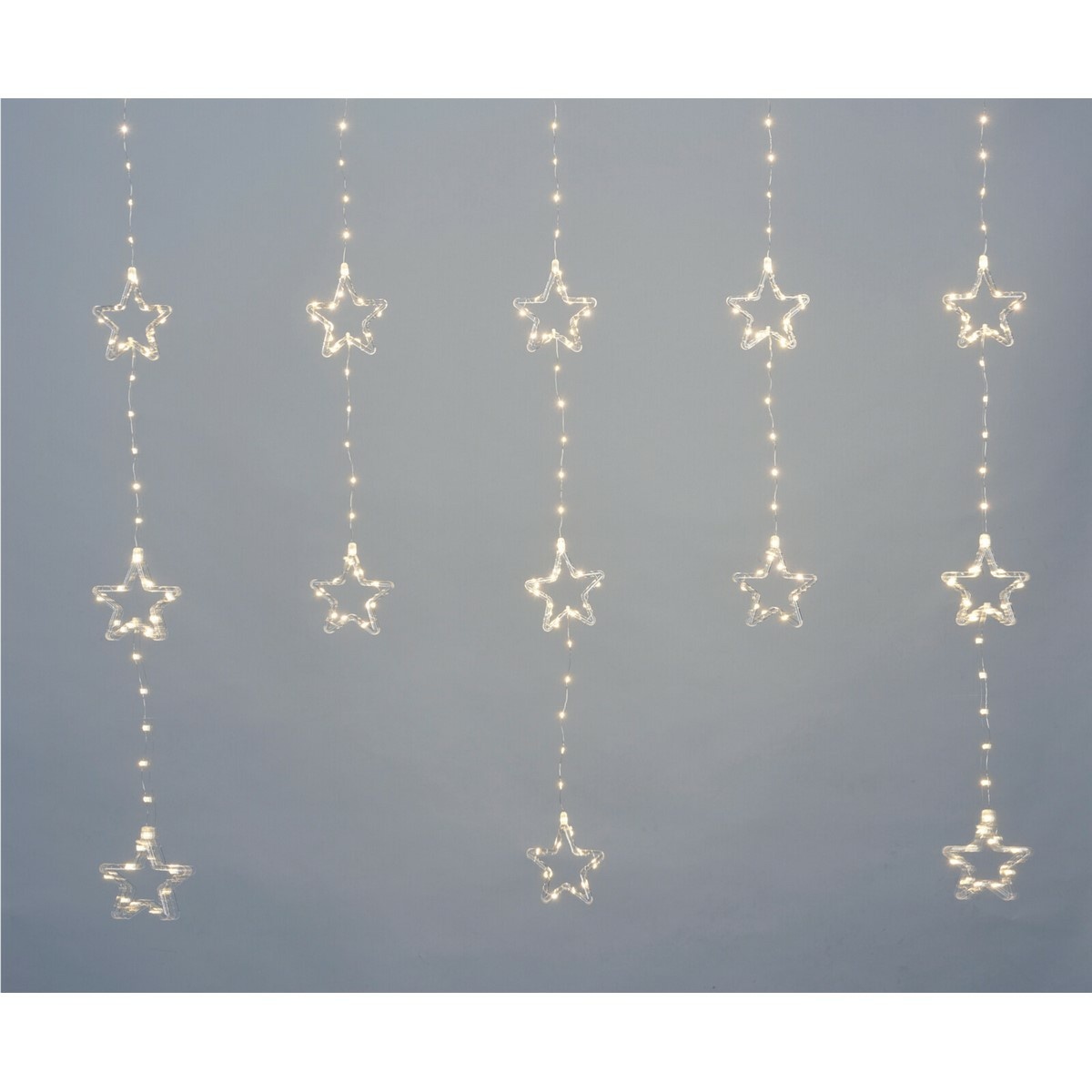 Světelný venkovní závěs Stars