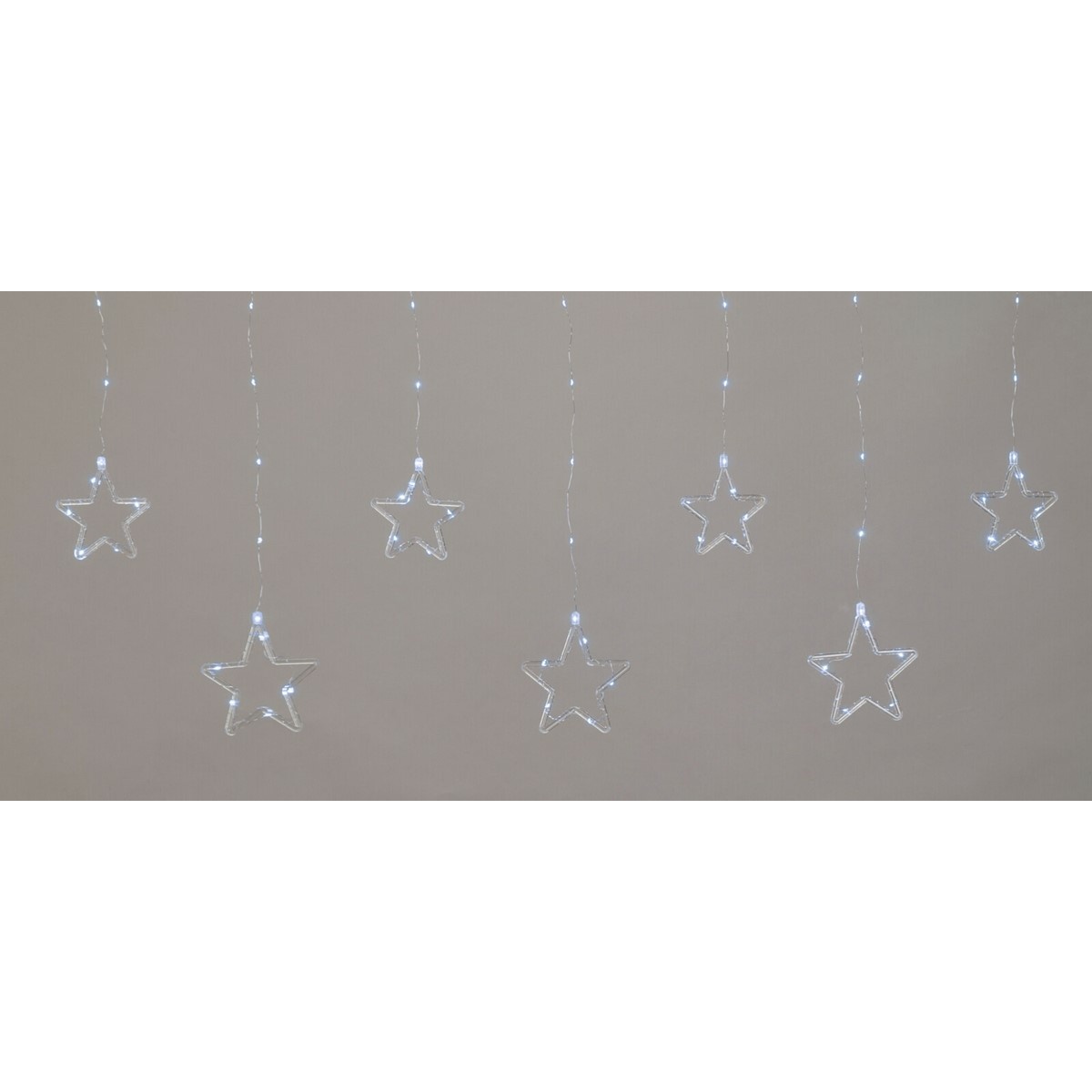 Světelný venkovní závěs Stars