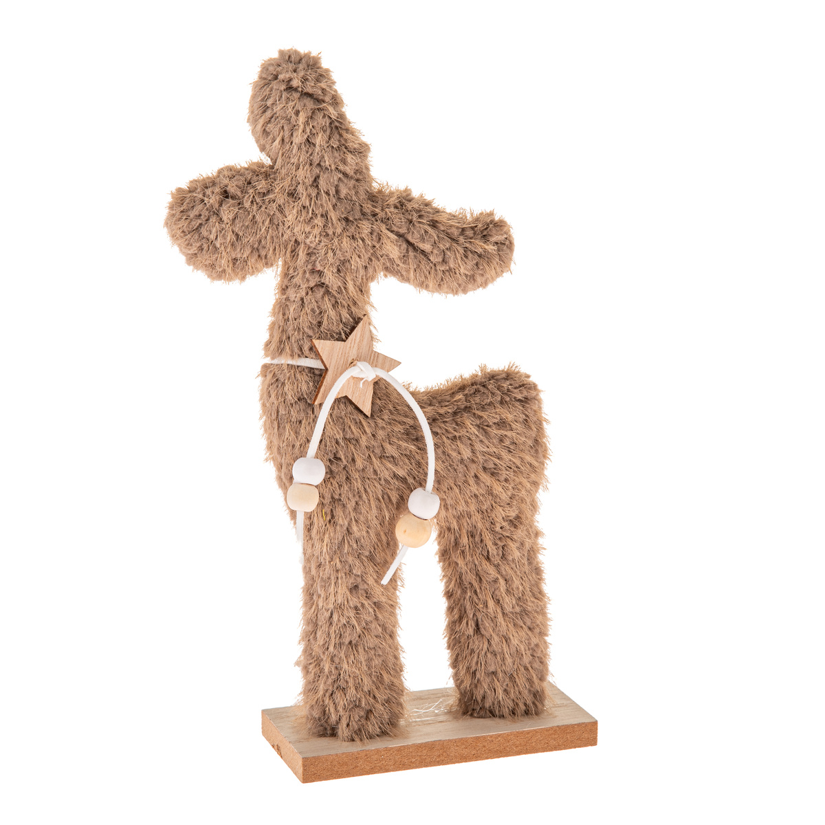 Vánoční dekorace Textilní sobík  23 cm