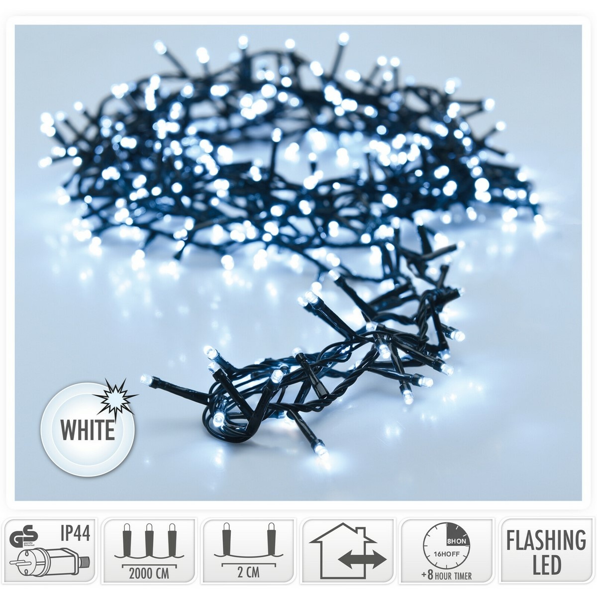 Venkovní světelný řetěz