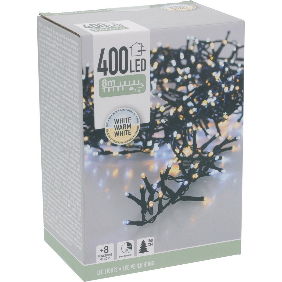 Venkovní světelný řetěz Microcluster