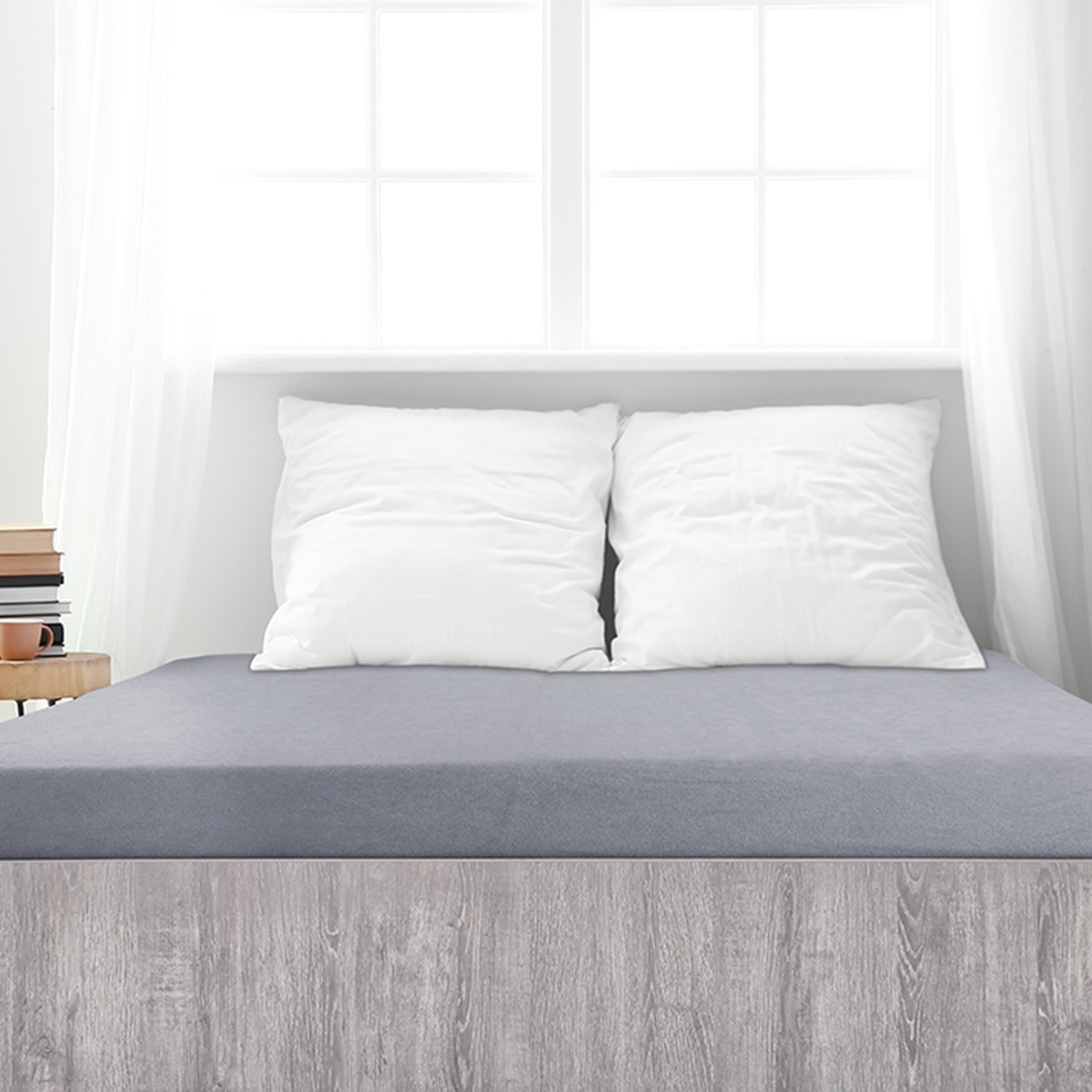 4Home froté prostěradlo Perfect šedá