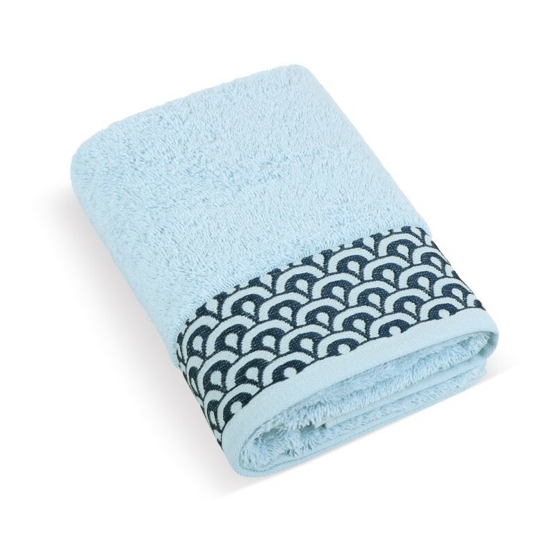 Bellatex Froté ručník Krajka modrá