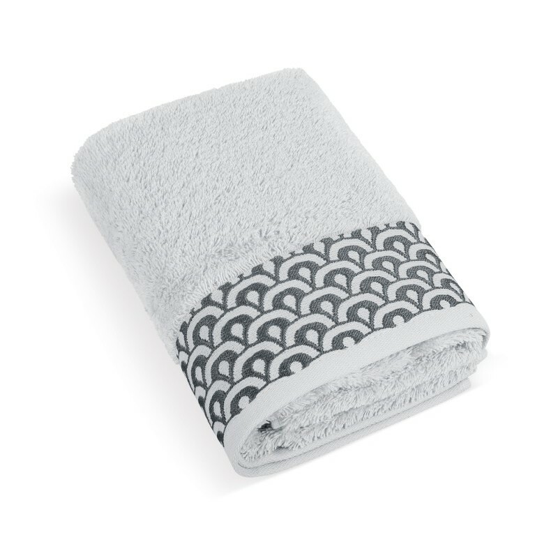 Bellatex Froté ručník Krajka světle šedá