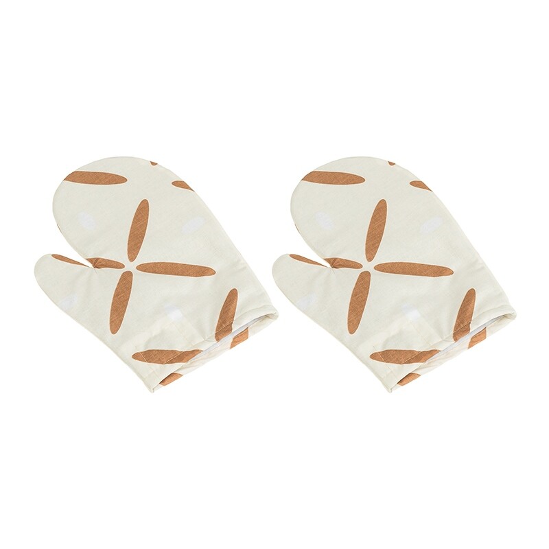 Bellatex Kuchyňská chňapka Křížky hnědá