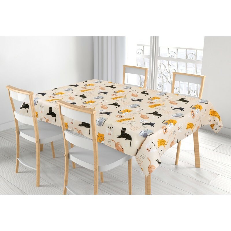 Bellatex Ubrus Adéla Kočička žlutá