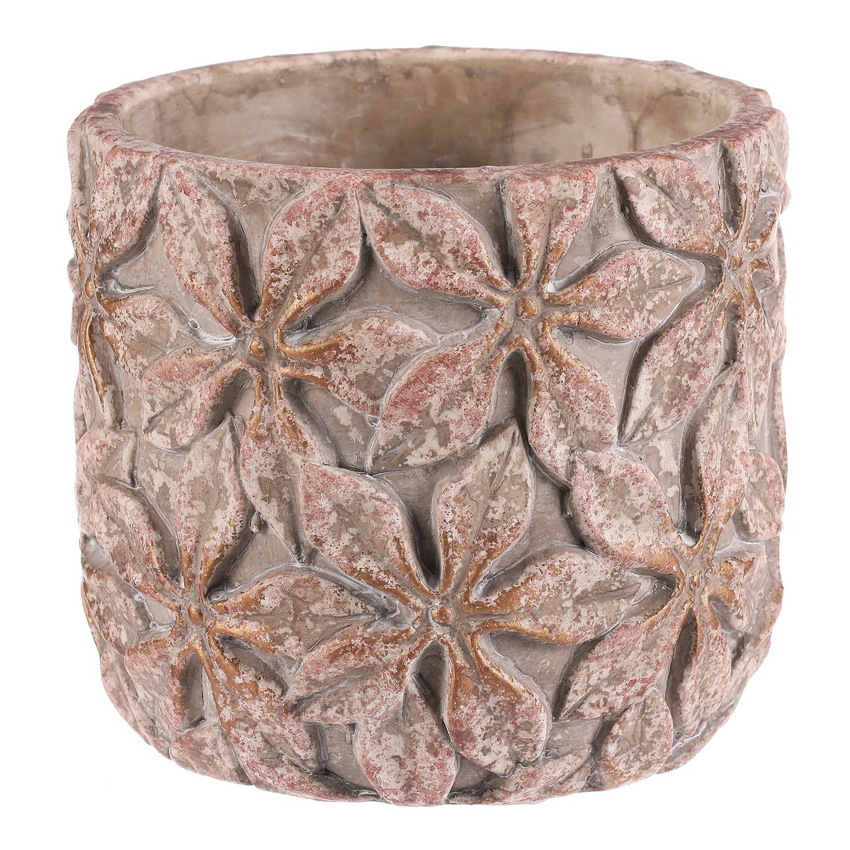 Betonový obal na květináč Flower M