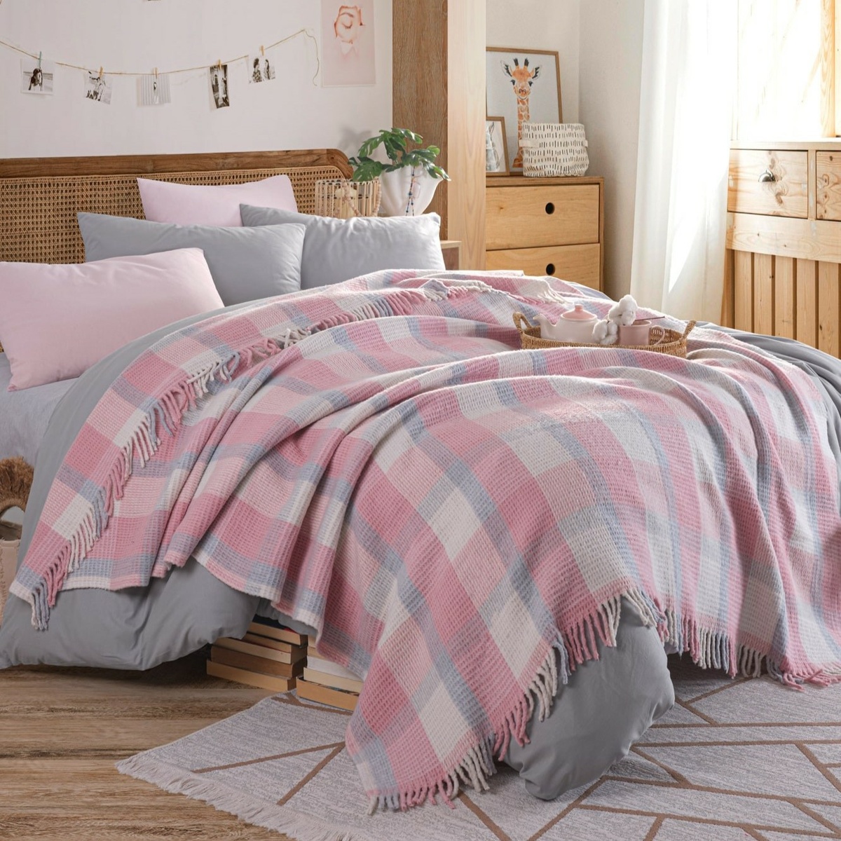 Deka Warm Soft pudrová