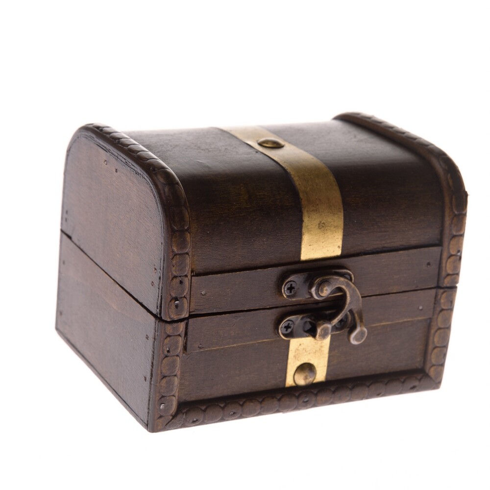 Dřevěná truhlička Zlatý pruh