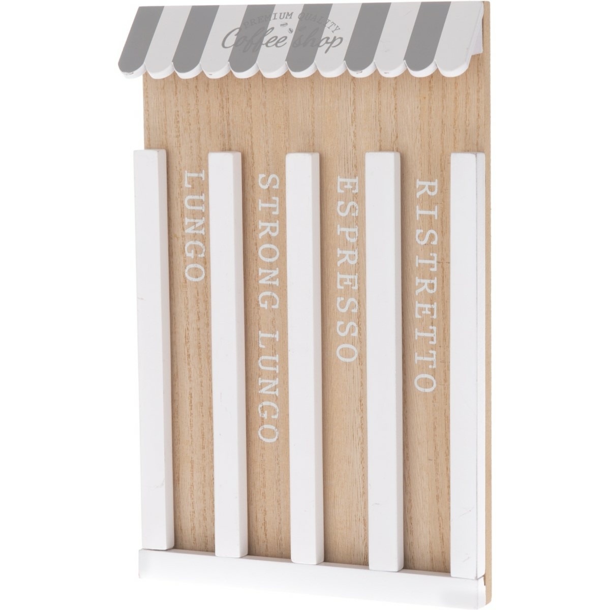 Dřevěný zásobník na kapsle Coffee Shop