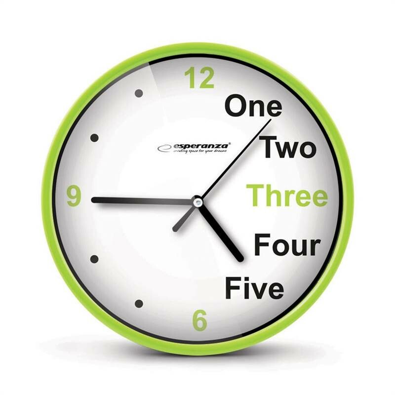 Esperanza EHC014G nástěnné hodiny PRAGUE 20 cm