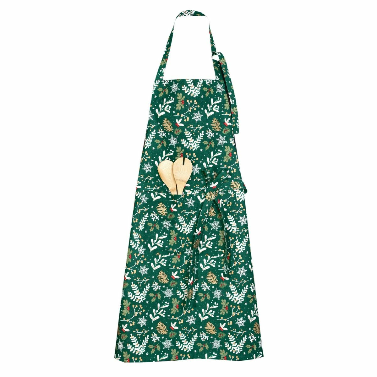 Forbyt Kuchyňská zástěra Zelené Vánoce