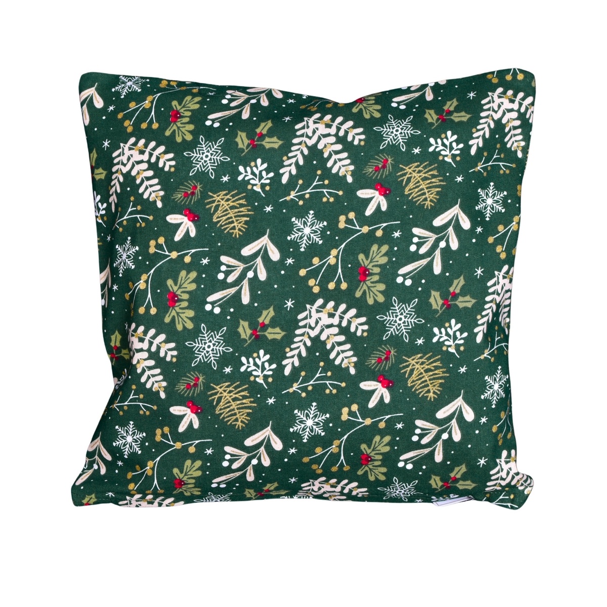 Forbyt Povlak na polštář Zelené Vánoce