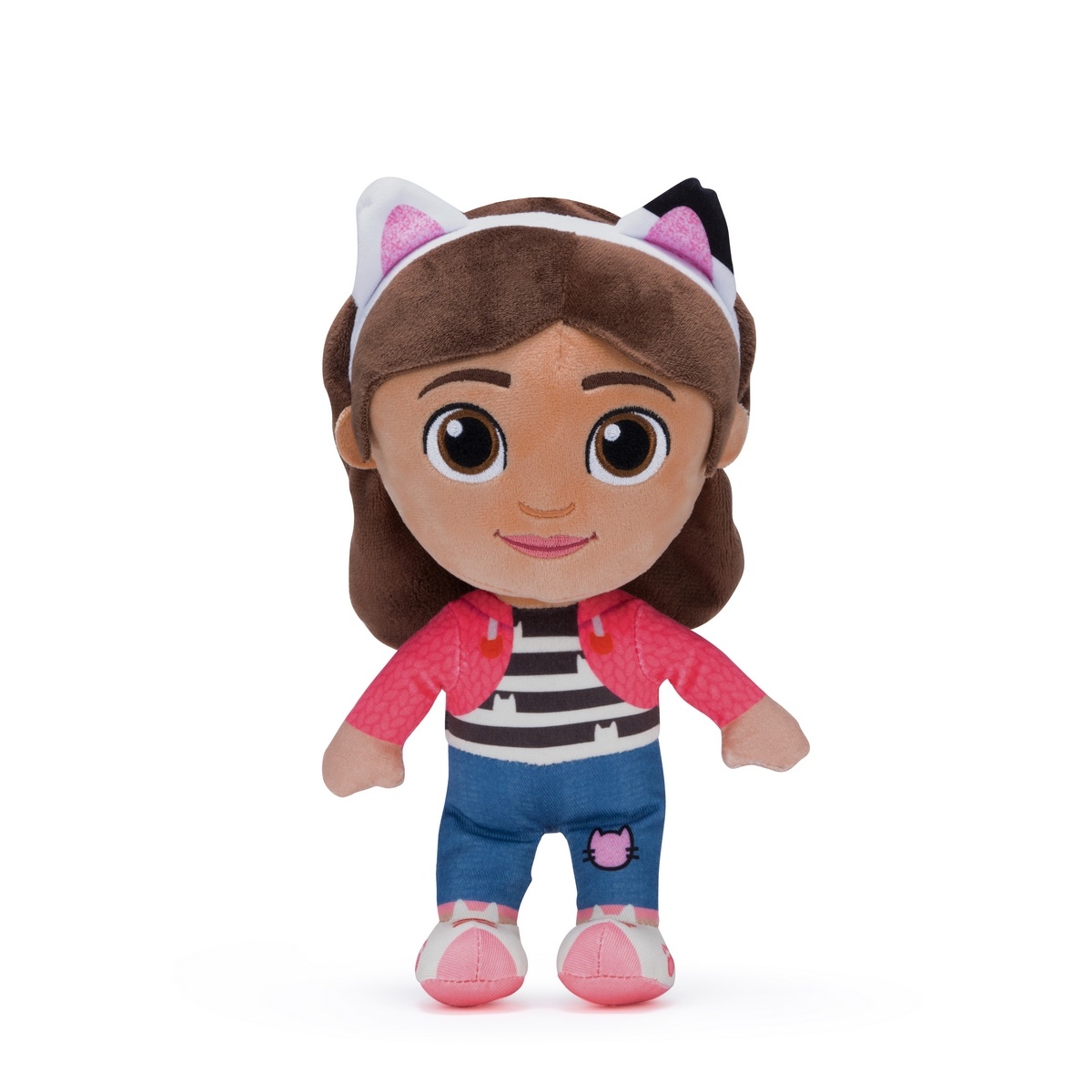 Gábinin Kouzelný Domek Gabby v růžové bundičce 25cm