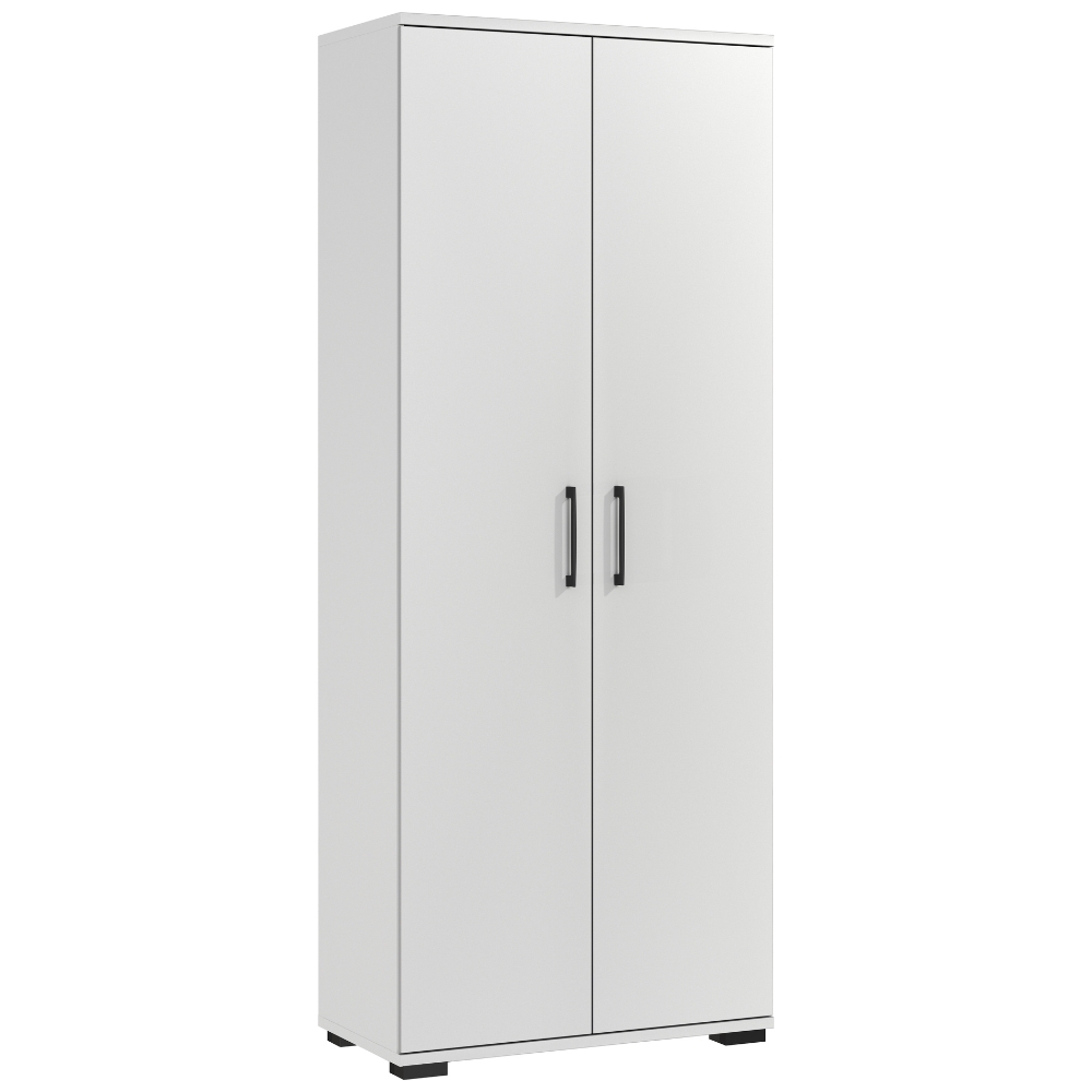 Germania Světle šedá kancelářská skříň Profi 2.0 200 x 80 cm