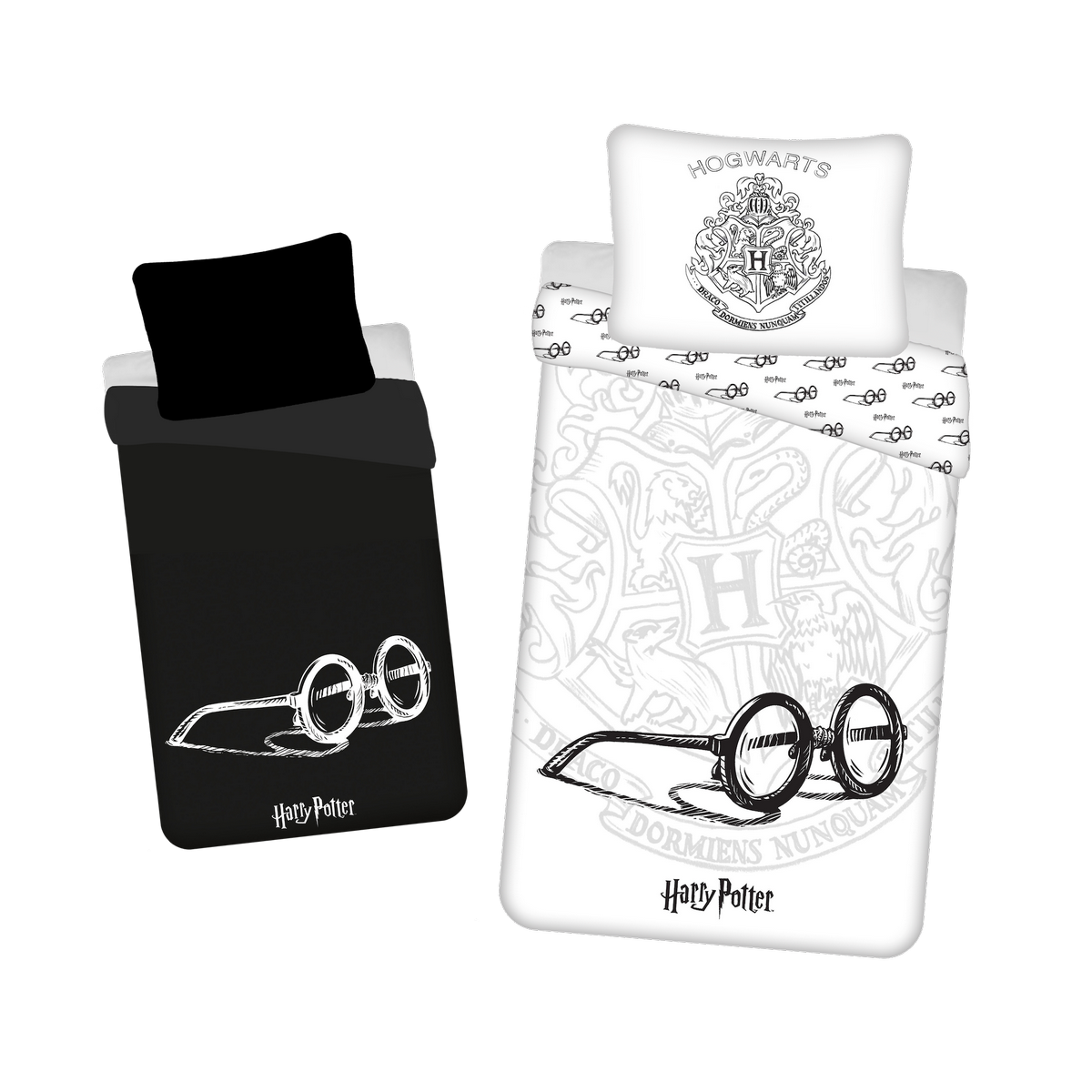 Jerry Fabrics Bavlněné povlečení svítící Harry Potter