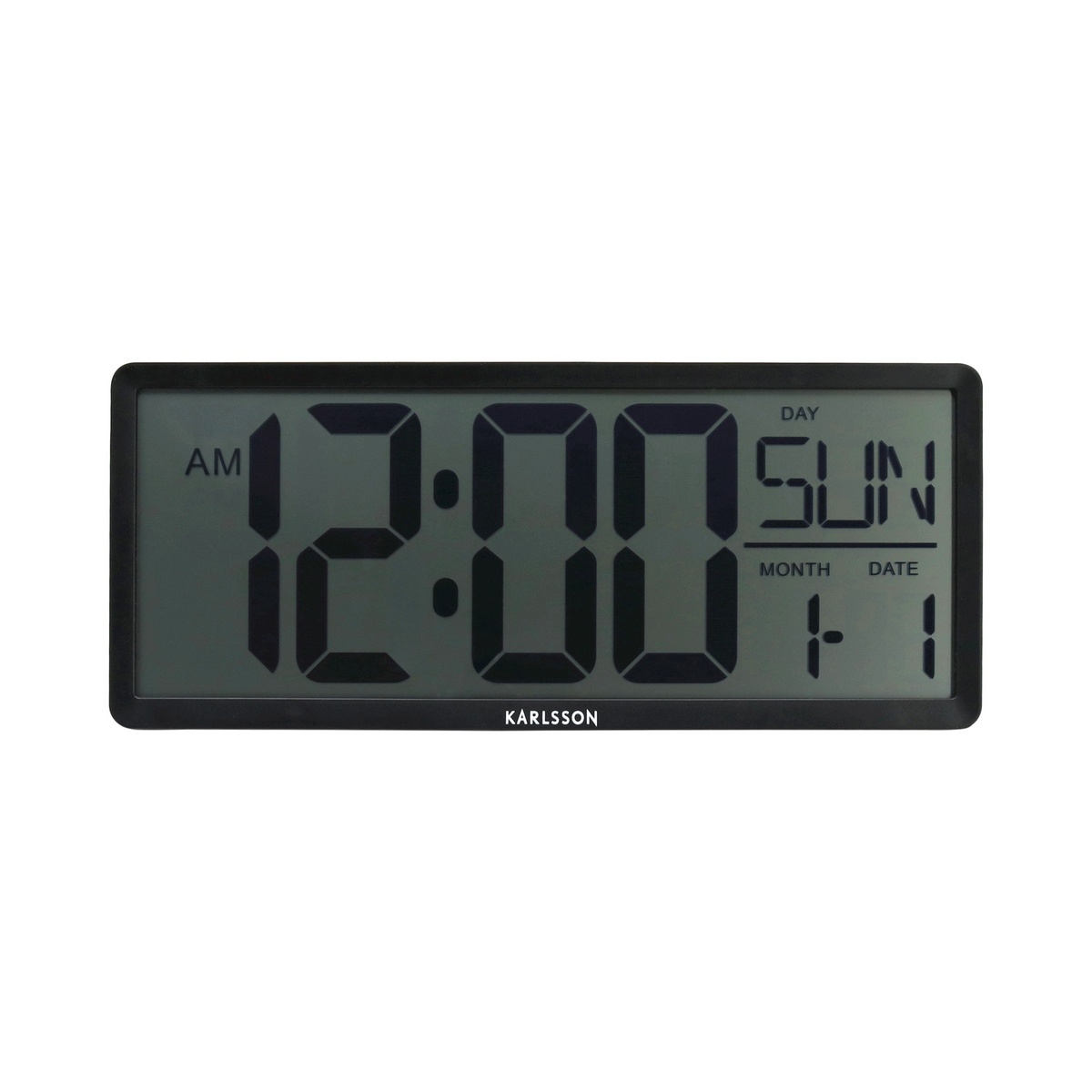 Karlsson 6020BK digitální hodiny černá