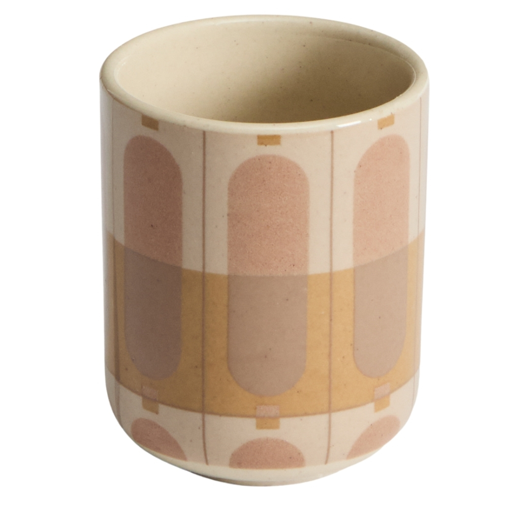 Kave Home Béžový keramický hrnek Julnet 340 ml