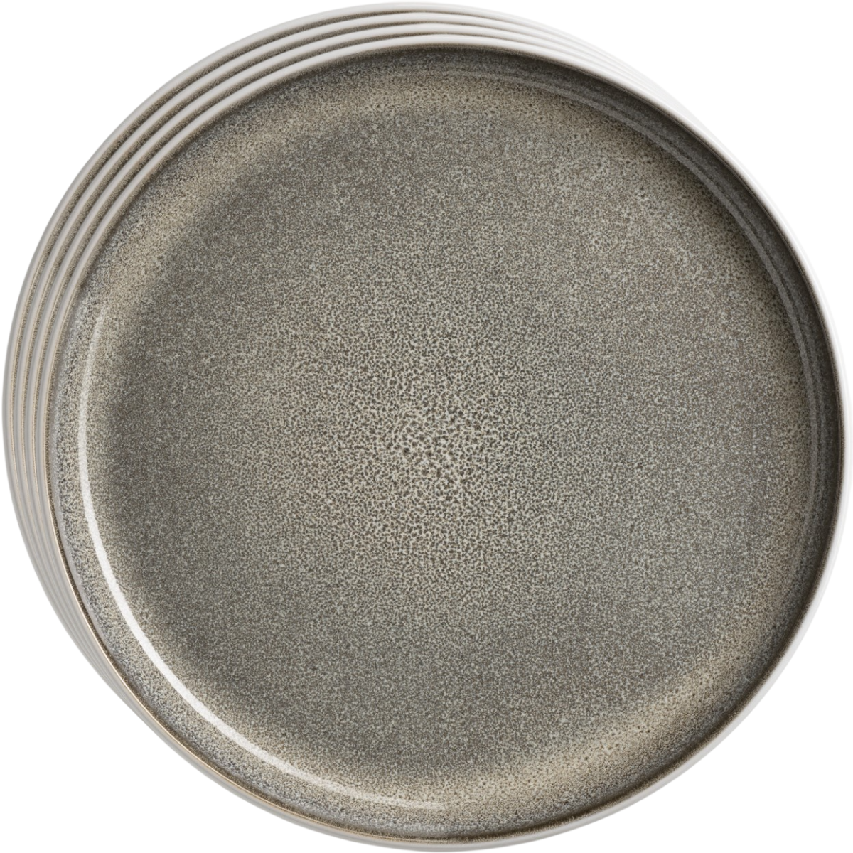 Mäser Sada dezertních talířů Lunaria Brown 20 cm