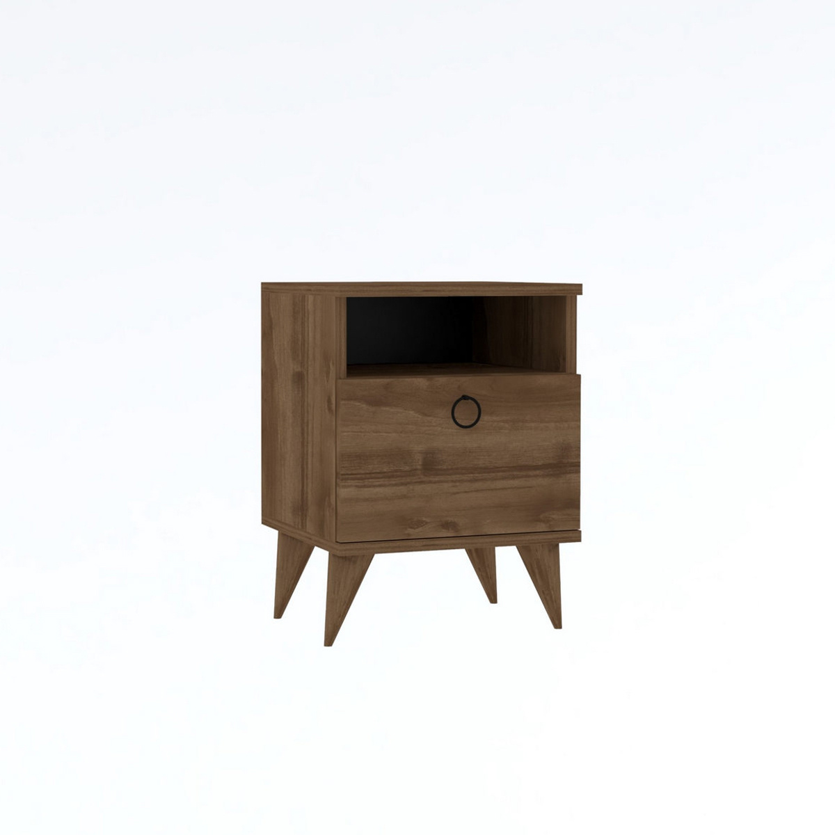 Noční stolek Barlo Walnut