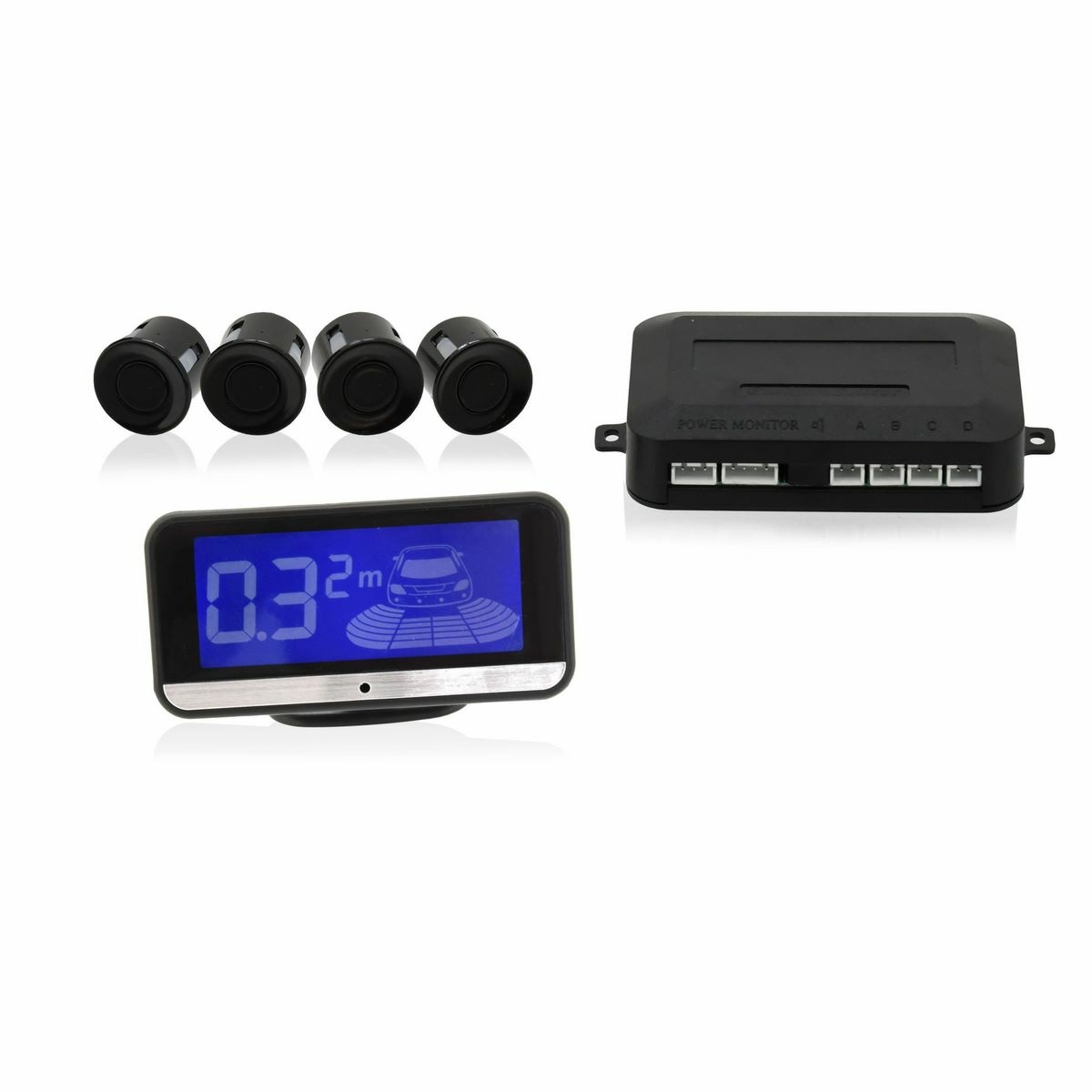 Parkovací asistent 4 senzory