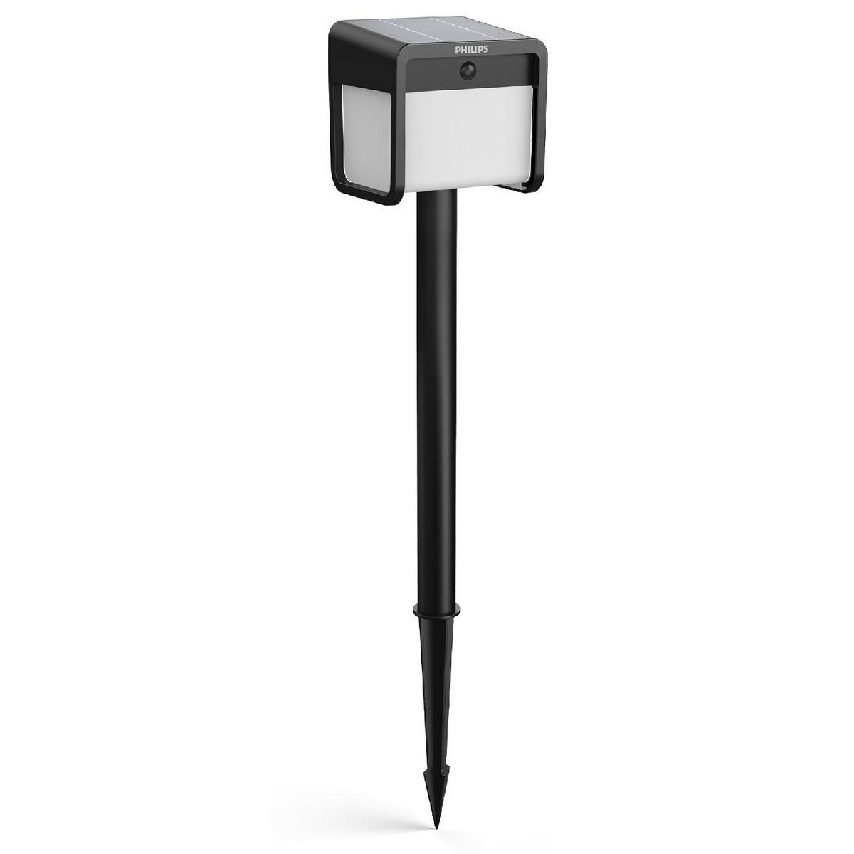 Philips Ezra UltraEfficient solární LED sloupek se senzorem černá
