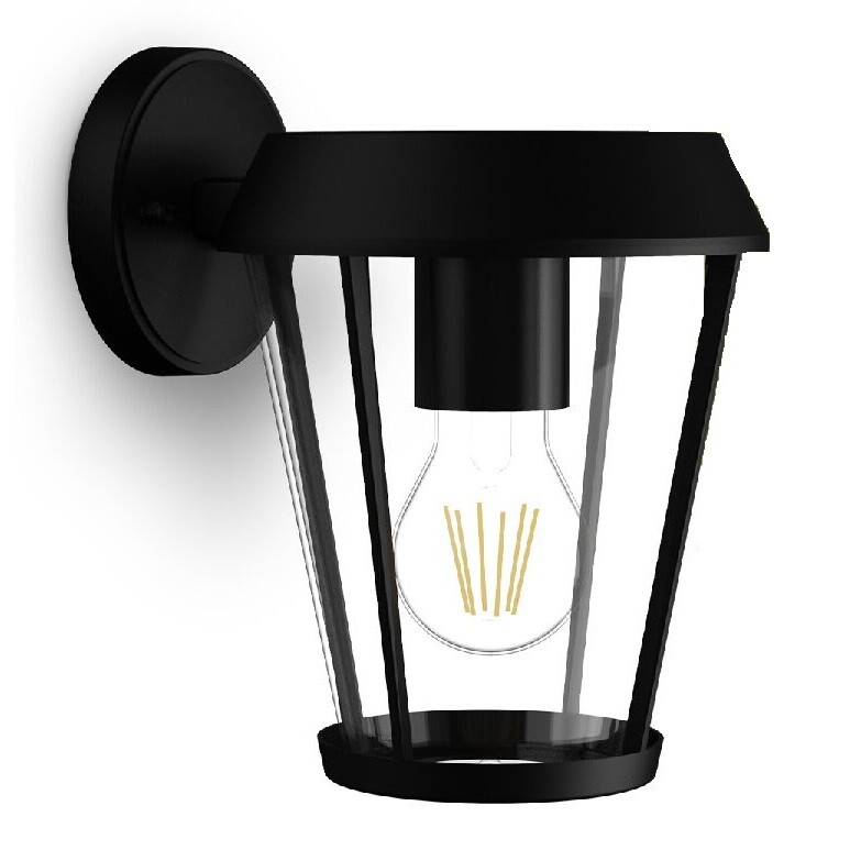 Philips Sunera venkovní nástěnné svítidlo černá
