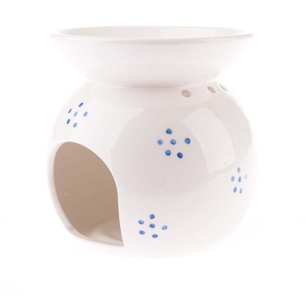 Porcelánová aromalampa Campesino bílá