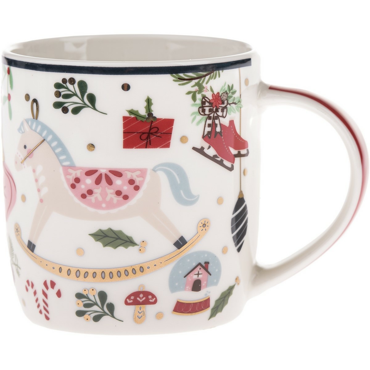 Porcelánový hrnek Hravé Vánoce 350 ml