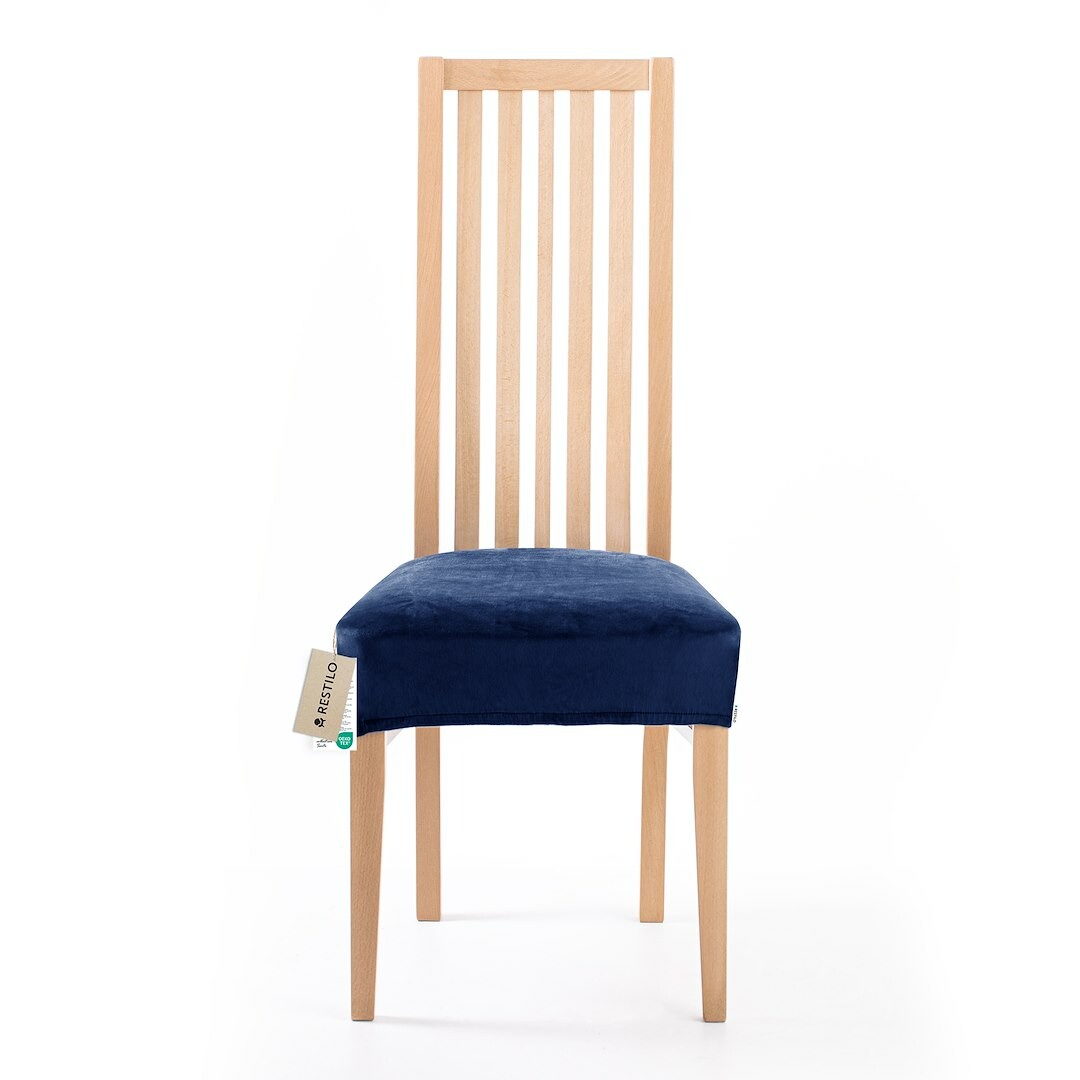 Restilo Napínací potah na sedák na židli Sento indigo